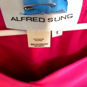 Vintage Authentic Alfred Sung Designer Suit